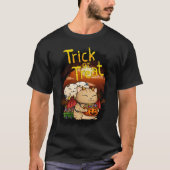 Halloween Little Devil Cat T-Shirt (Vorderseite)