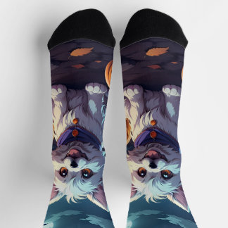Halloween little doggy socken