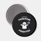 Halloween Little Freedom Frighter Magnet (Vorderseite/Rückseite)