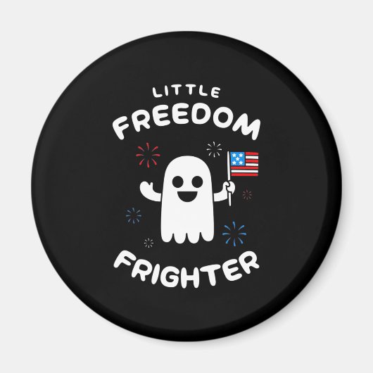 Halloween Little Freedom Frighter Magnet (Vorne)
