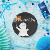 Halloween Little Ghost mit Balloons Pappteller (Party)