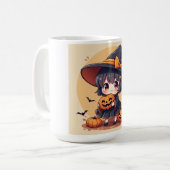 Halloween Little Hexe-Tasse Kaffeetasse (Vorderseite Links)
