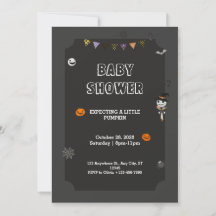Halloween Little Kürbis Spooky Black Baby Dusche