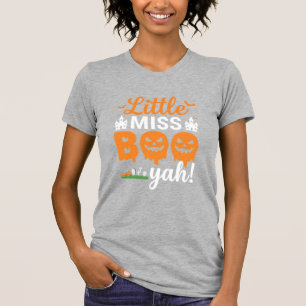 Halloween Little Miss Boo Yah Kürbisdesign_1 T-Shirt