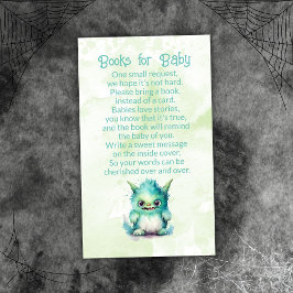 Halloween Little Monster Books for Baby Begleitkarte