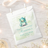 Halloween Little Monster Boy Baby Shower Geschenktütchen (Ausgeschnitten)