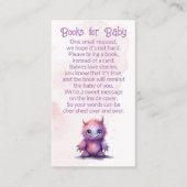 Halloween Little Monster Girl Books for Baby Begleitkarte (Vorderseite)