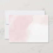 Halloween Little Pumpkin Baby Showbuchanfrage Dankeskarte (Rückseite)