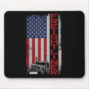 Halloween LKW-Fahrer Putsch Vintagen USA Ame Mousepad