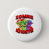 Halloween Llama Alpaca Funny Lama Glama Cooles Ges Button (Vorderseite)