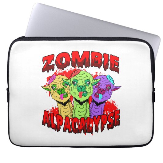 Halloween Llama Alpaca Funny Lama Glama Cooles Ges Laptopschutzhülle (Vorderseite)