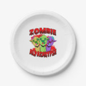 Halloween Llama Alpaca Funny Lama Glama Cooles Ges Pappteller (Vorderseite)