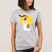 Halloween Llama T-Shirt (Vorderseite)