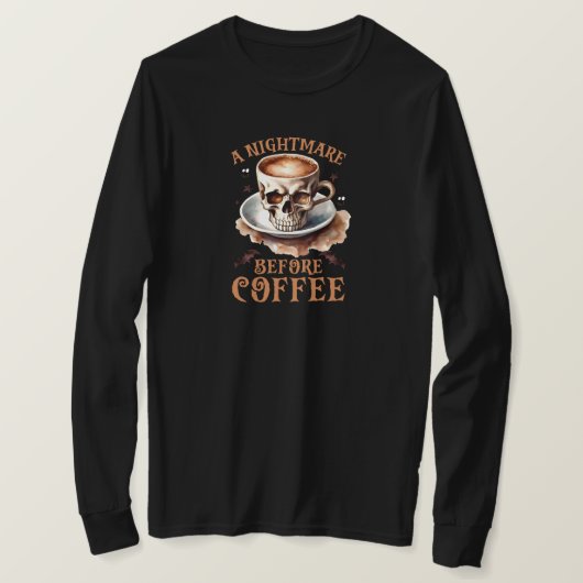 Halloween Long Sleeve T - Shirt (Design vorne)