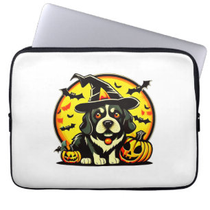 Halloween Lowchen Hund Laptopschutzhülle