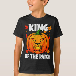 Halloween Löwe Kürbiskönig des Flecks Kostüm M T-Shirt
