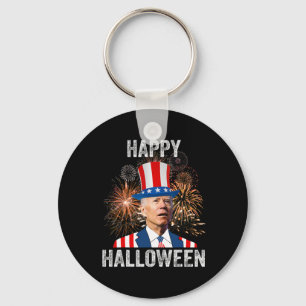 Halloween Lustig Frohes 4. Juli Anti Joe Biden Schlüsselanhänger