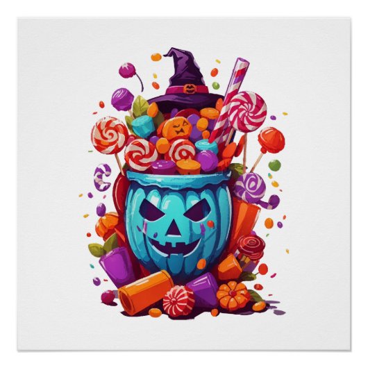 Halloween lustig poster (Vorderseite)