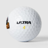 Halloween lustiger Golfball (Logo)