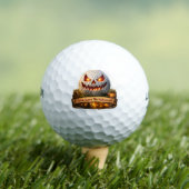 Halloween lustiger Golfball (Insitu T-Shirt)