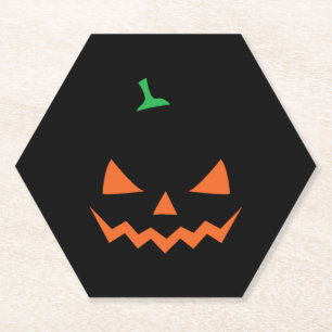Halloween - lustiger Halloween-Kürbis Untersetzer