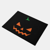 Halloween - lustiger Heilkürbis Fußmatte (Schrägansicht)