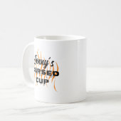 Halloween Lustiger Verfluchter Becher Kaffeetasse (Vorderseite Links)