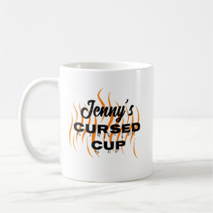Halloween Lustiger Verfluchter Becher Kaffeetasse