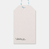 Halloween lustiges Dankeschön, dass du das Party a Geschenkanhänger (Rückseite)