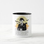 Halloween lustiges Design  Tasse (Zentrum)
