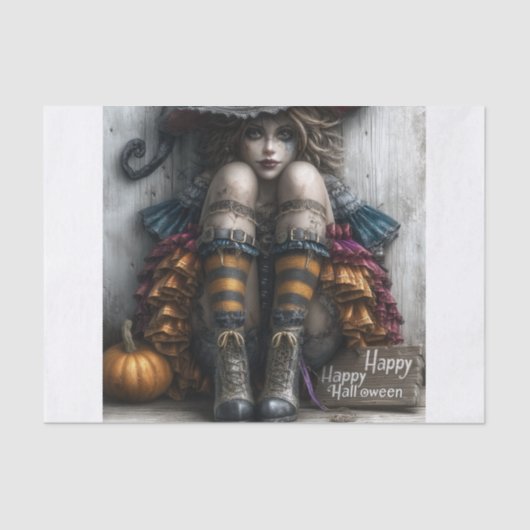 Halloween Lyfe1 Seidenpapier (Vorderseite)