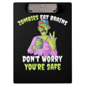 Halloween macht dir keine Sorgen, dass du sicher b Klemmbrett (Vorderseite)