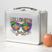 Halloween-Mädchen Metall Brotdose (Beispiel)