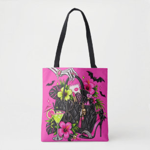 Halloween Mädchen Nacht Gruselige Skelett-Party Tasche