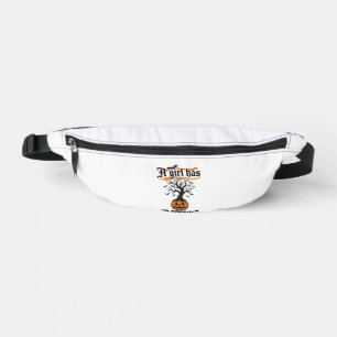 Halloween-Mädchen ohne Kostüm Vintage-Kürbis_1 Bauchtasche