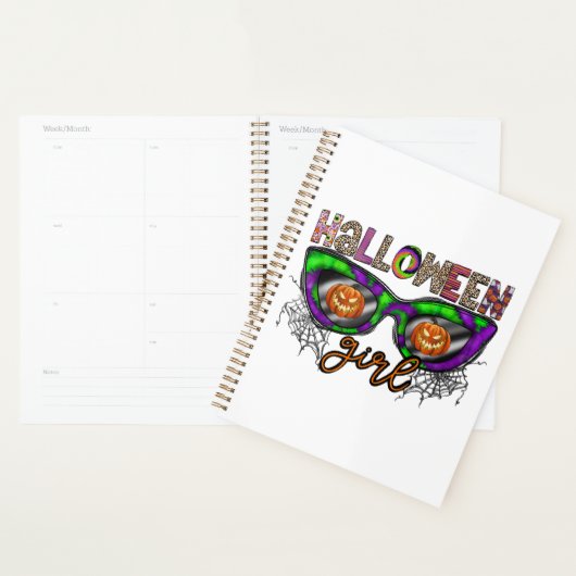 Halloween-Mädchen Planer (Anzeige)