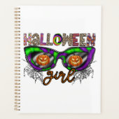 Halloween-Mädchen Planer (Vorderseite)