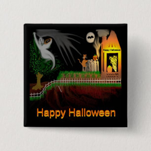 Halloween mag3 button
