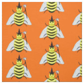 Halloween Magic Bee Hexe Orange Stoff (Muster)