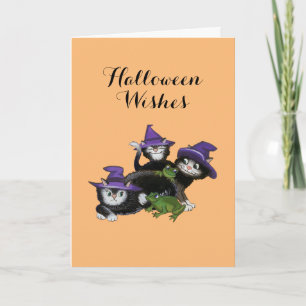Halloween Magic Cats Karte