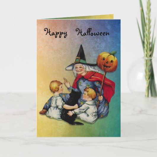 Halloween Magic Karte (Vorderseite)