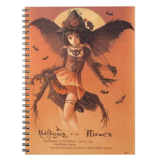 Halloween Magic Samhain Inspiriert Notebook Notizblock (Vorderseite)