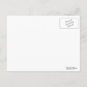 Halloween-Magie Feiertagspostkarte (Rückseite)