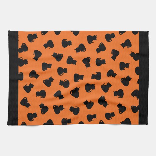 Halloween-Magie Geschirrtuch (Horizontal)