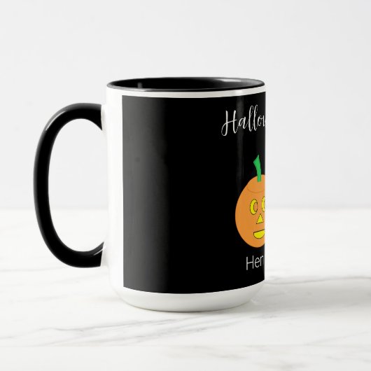 Halloween-Magie: Tasse (Links)