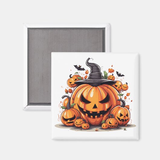 Halloween Magnet (Vorderseite/Rückseite)
