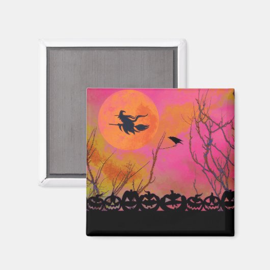 Halloween Magnet (Vorderseite/Rückseite)