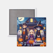 Halloween Magnet (Vorderseite/Rückseite)