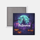 Halloween Magnet (Vorderseite/Rückseite)
