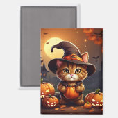 Halloween Magnet (Vorderseite/Rückseite)